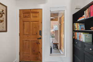 View of foyer entrance