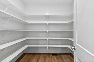 View of storage area