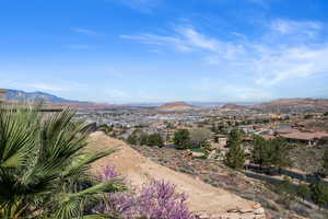 View of mountain backdrop