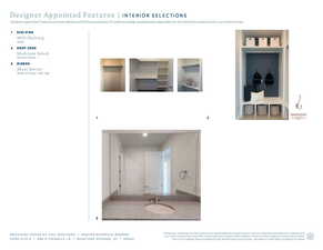 View of marketing collateral with multiple images