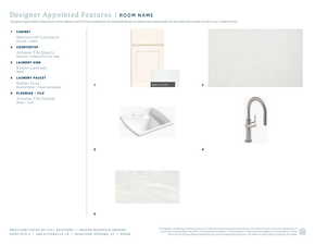 View of marketing collateral with multiple images