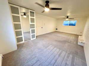 Bedroom 4 basement with built in wardrobe