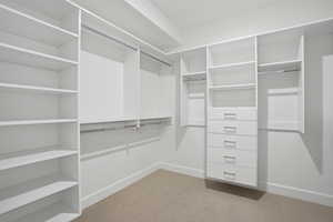 Second bedroom walk in closet