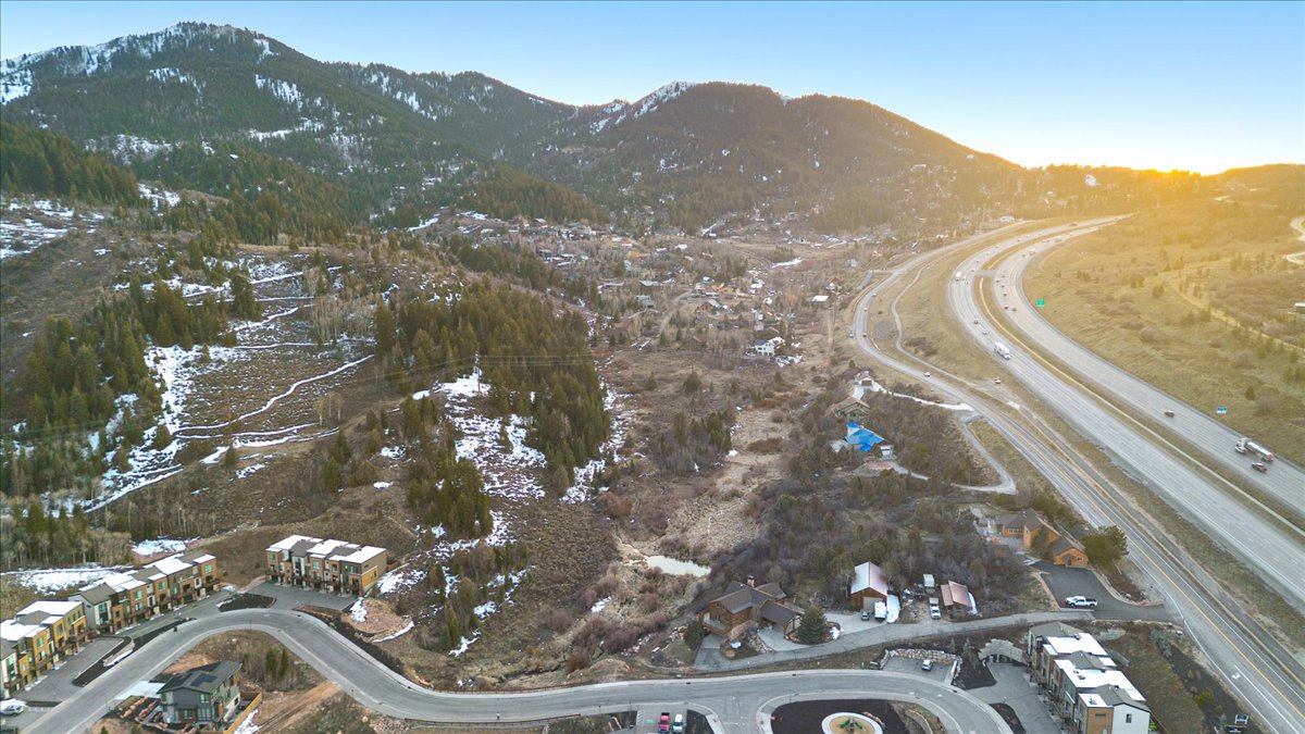View of mountain background