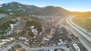 View of mountain background