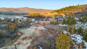View of mountain background