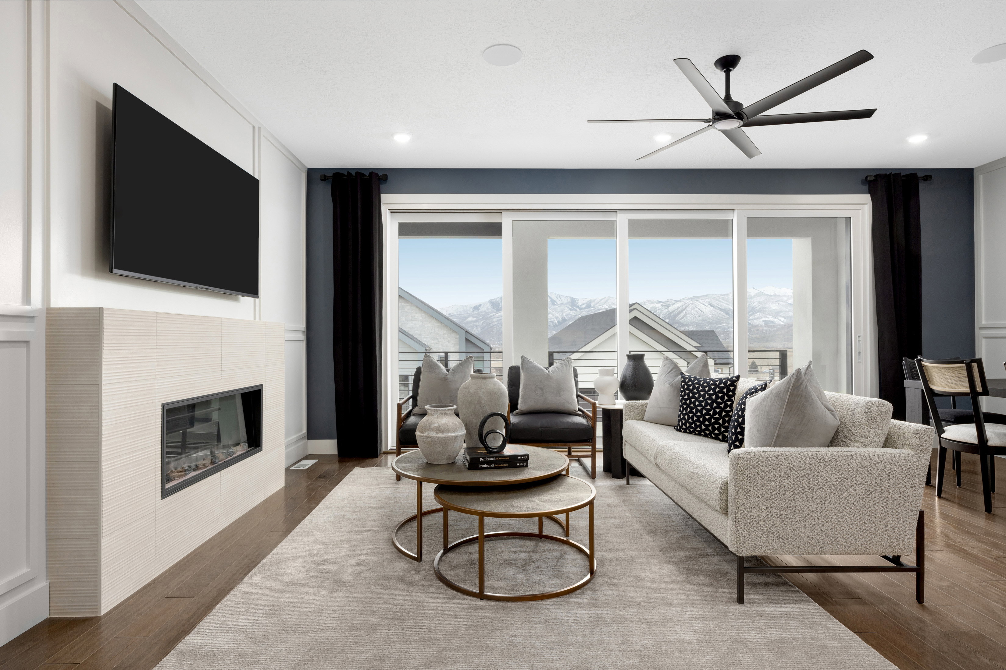 Gathering Room *Actual home may differ in color/material/options. Pictures are of finished homes of the same floor plan and may contain options/upgrades/ decorations/ furnishings not available at the advertised price.