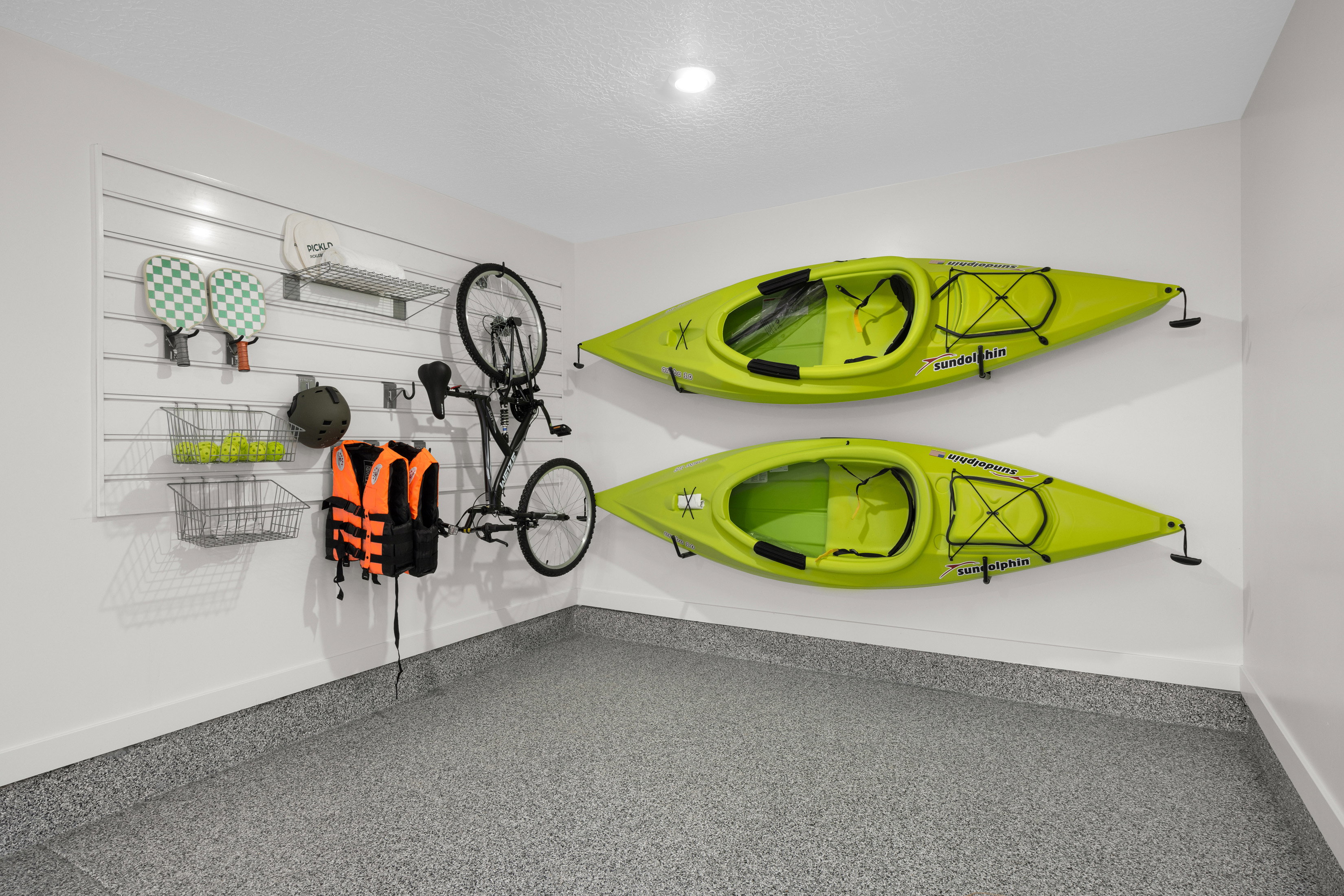 Garage  *Actual home may differ in color/material/options. Pictures are of finished homes of the same floor plan and may contain options/upgrades/ decorations/ furnishings not available at the advertised price.