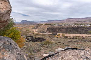 View of mountain backdrop
