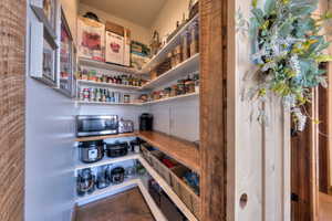 View of large butler's pantry