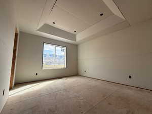 View of spare room