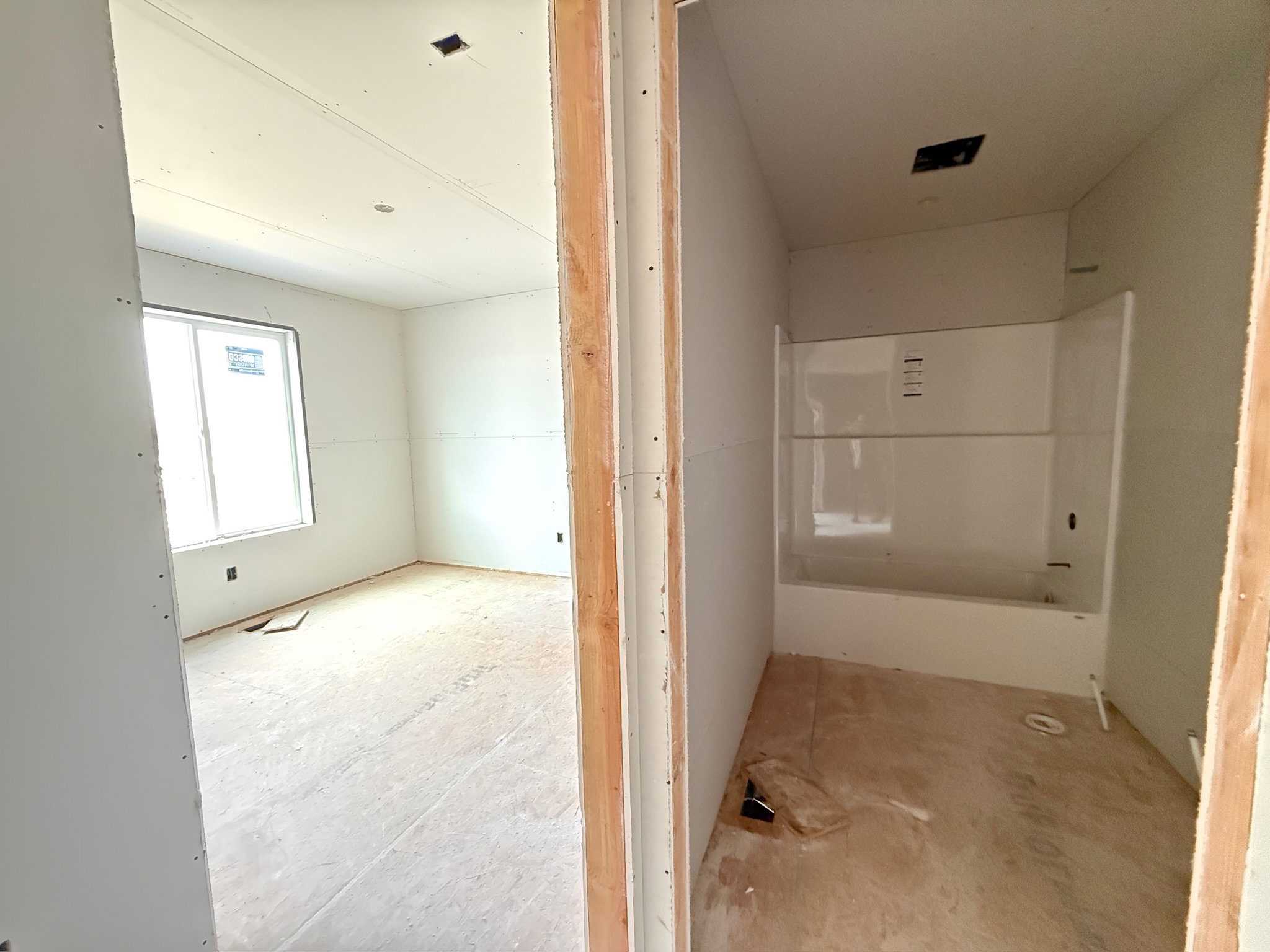 Bathroom with a bath