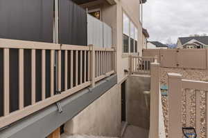 Exterior Entrance to Basement