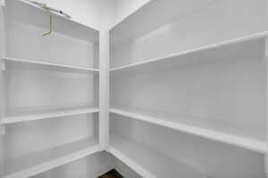 View of storage area