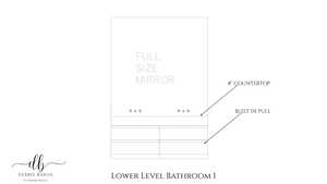 View of home floor plan