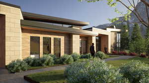 Entrance to property