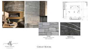 View of a document with a collage of images