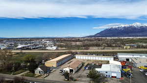 Bird's eye view of mountains