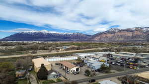 View of mountain backdrop
