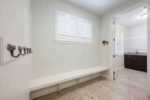 View of mudroom