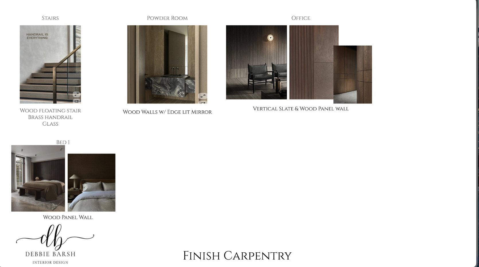 View of a document with a collage of images
