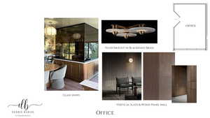 View of marketing collateral with multiple images