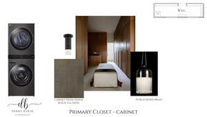 Laundry area featuring stacked washer / drying machine