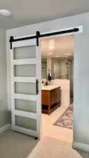 Custom sliding door