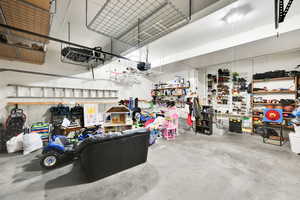 Lots of Storage in the Garage!