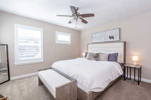 Spacious Primary Bedroom