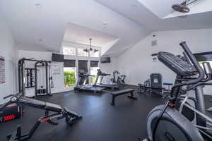 HOA Clubhouse with Gym