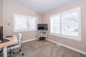 Bedroom 3 with lots of natural light from double windows
