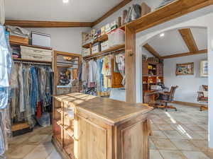 Primary Walk in closet