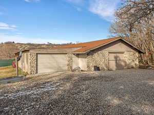 Barn with 3rd bay car garage
