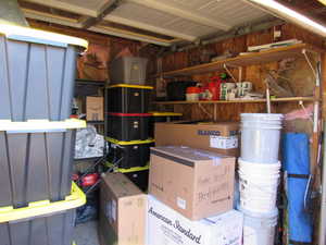 View of storage area