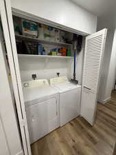 Laundry area