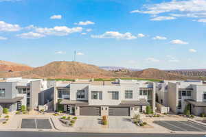 View of mountain background