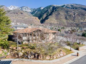 View of mountain backdrop