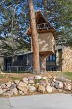 View of front facade