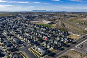 Aerial view of property's location