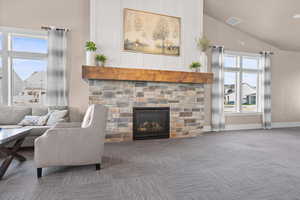 Clubhouse main room available for receptions, get-togethers, etc.