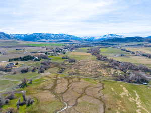 View of rural area featuring a mountain backdrop