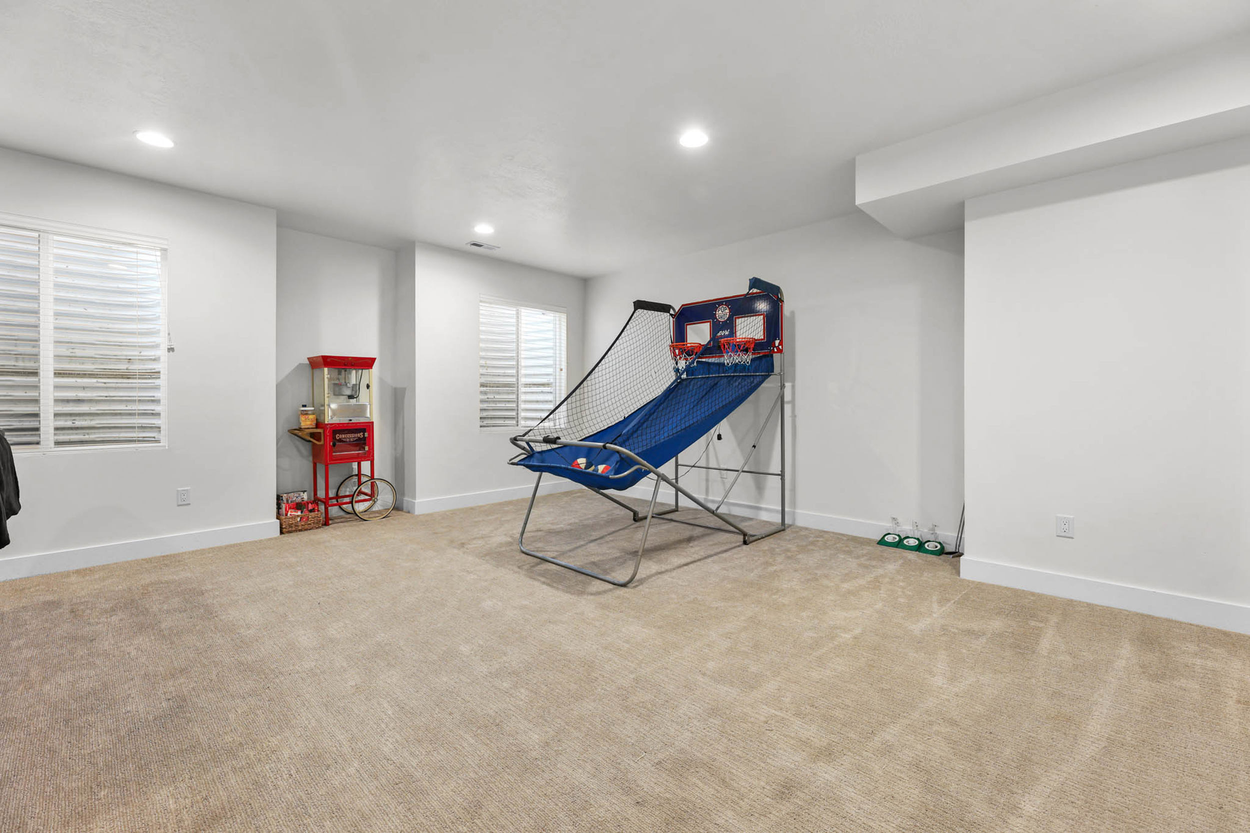 Basement family room