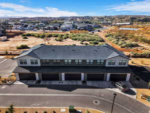 Bird's eye view of mountains