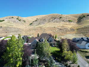 Bird's eye view of mountains