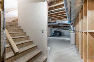 Large Unfinished basement