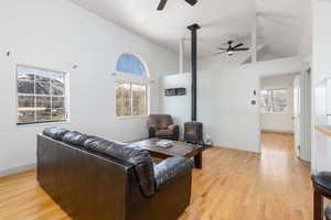 ADU apartment. Mother in law above garage.