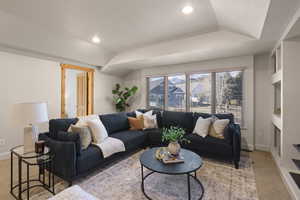 Spacious family room upstairs