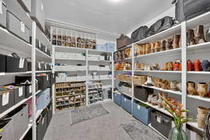 View of storage room