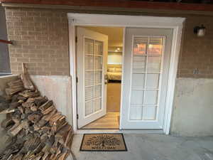 main unit basement entry